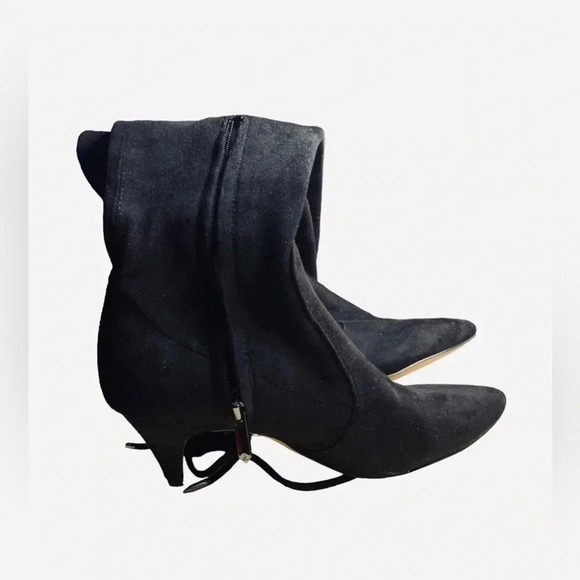 SAM EDELMAN* Kristie Over The Knee Pointed Toe Black Boots Size 6 - Picture 3 of 8